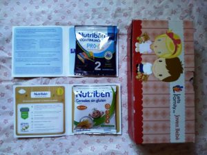 muestras gratuitas para bebés nutriben de cereales y leche
