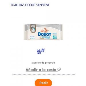 muestra gratis toallitas Dodot