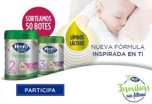 sorteo para bebes 50 lotes de leche Hero Baby