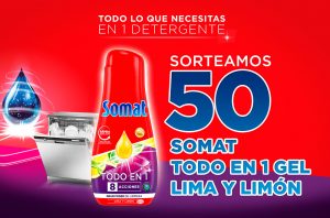 Sorteo Somat lavavajillas 3en1