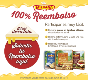 probar gratis queso Milkana