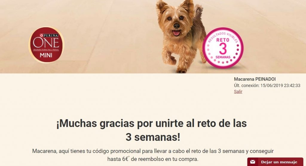 reembolso alimentación mascotas perros