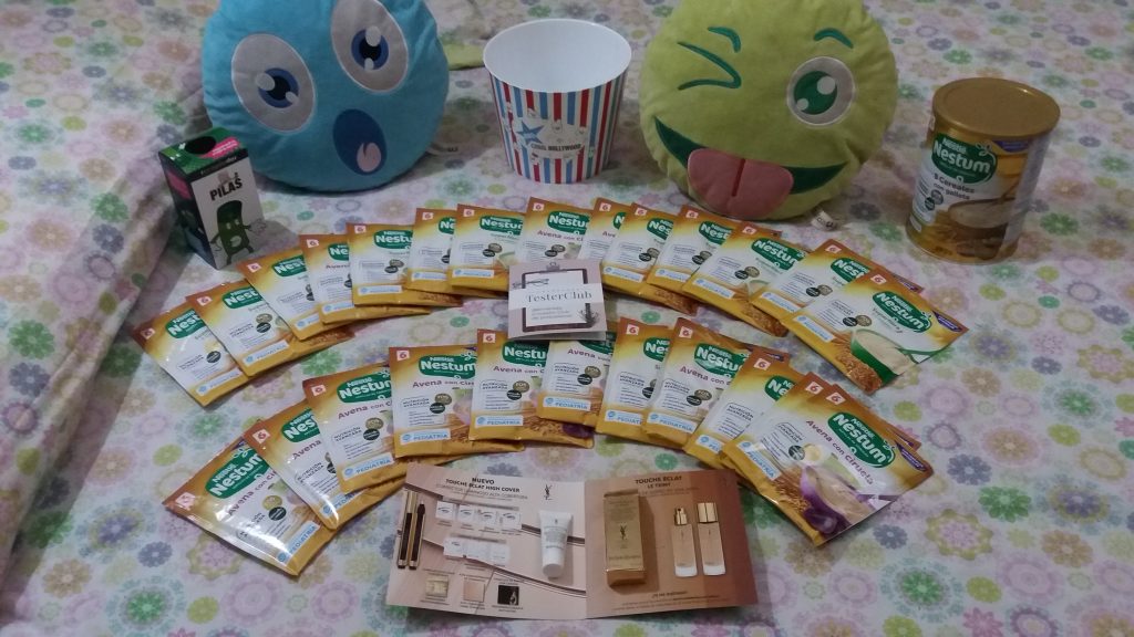 muestras gratis recibidas 2019