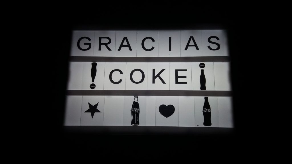 regalo gratis Coca Cola Recibido Julio