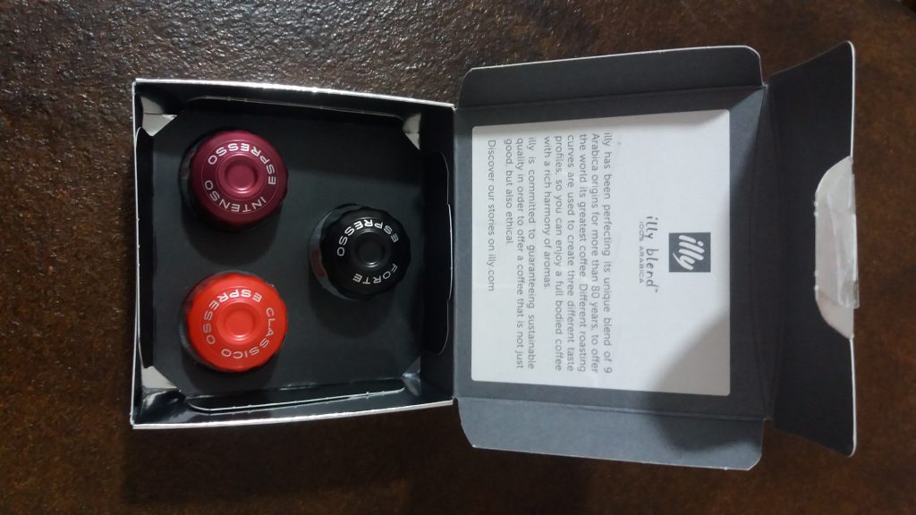 muestra gratis de cafe recibida Julio