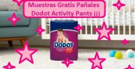 muestras gratis pañales dodot activity pants
