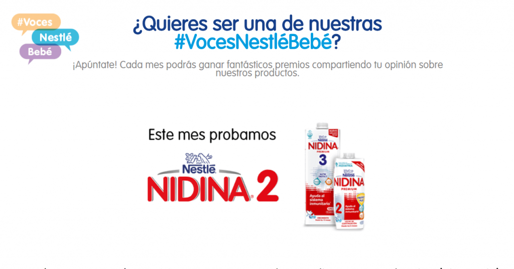 voces nestlé bebé octubre