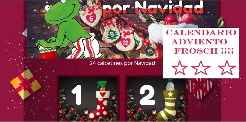 calendario adviento frosch