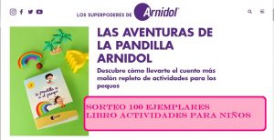 sorteo libro actividades para niños