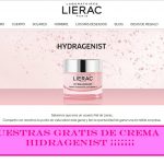 muestras gratis de crema Hidragenist