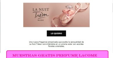 muestras gratis perfume perfume