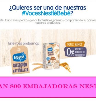 probar gratis productos Nestlé