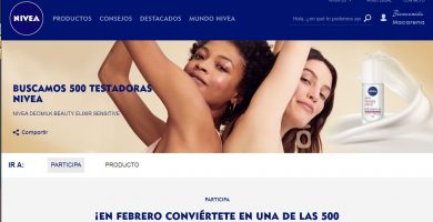 probar gratis desodorante Nivea
