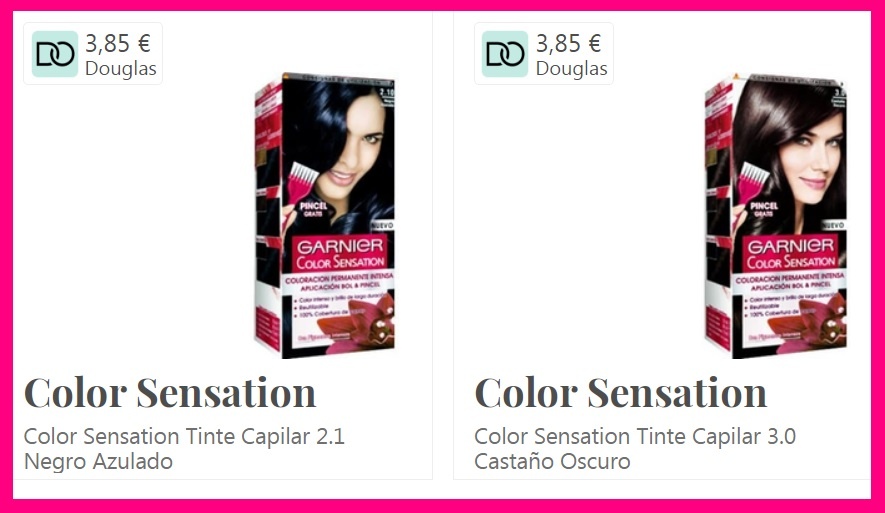 Bagify ofertas productos belleza Tinte para el pelo Color Sensation