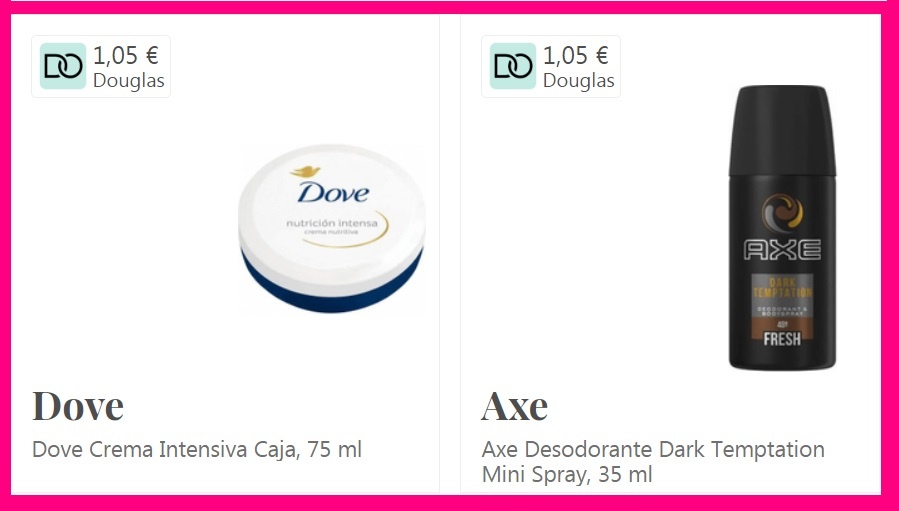 Bagify ofertas productos higiene Dave, Axel