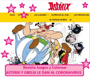 descargar revista asterix y obelix para colorear