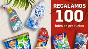 sorteo 100 lotes productos de limpieza
