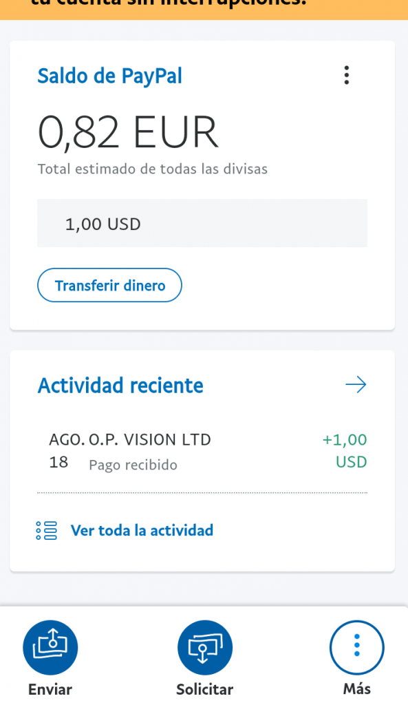 dinero rápido con encuestas - Mi primer 1$ cobrado