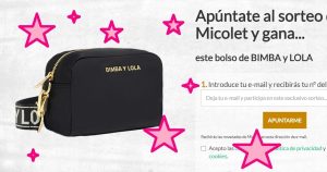 sorteo bolso bimba y lola