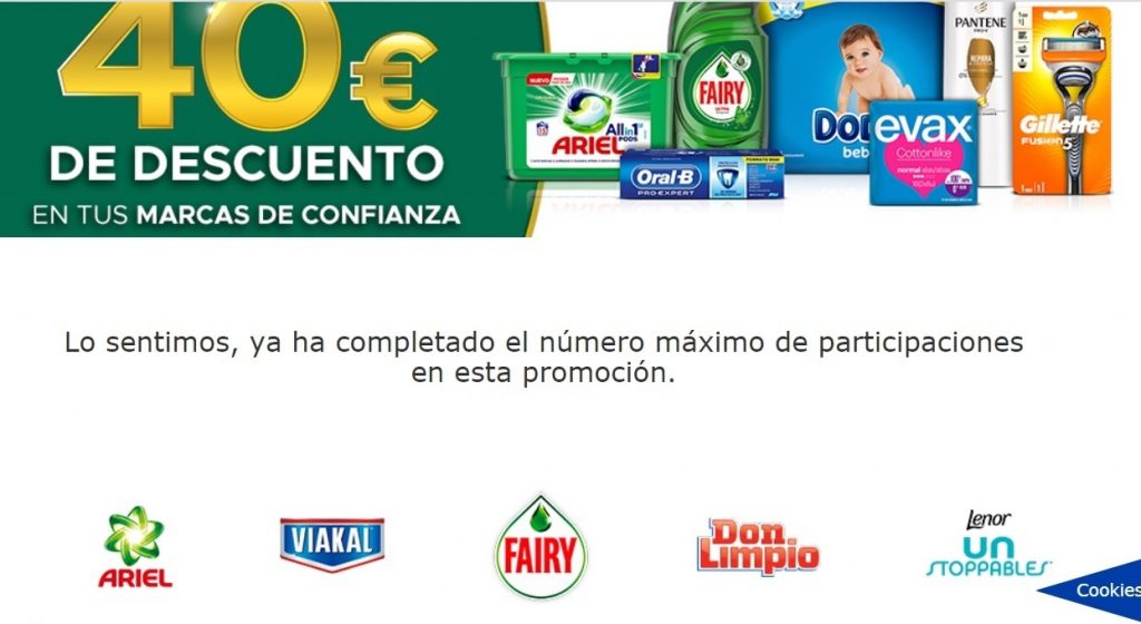 CUPONERA DE DESCUENTOS PEDIDA