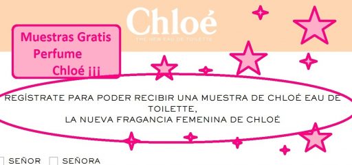 muestras gratis perfume Chloé