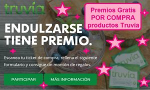 probar gratis productos Truvía
