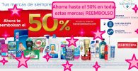REEMBOLSO DEL 50% EN MASRCAS DE P&G ¡¡Ahorrar con descuentos y cupones