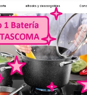 SORTEO 1 BATERÍA COCINA TASCOMA
