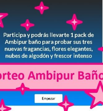 sorteo ambipur baño