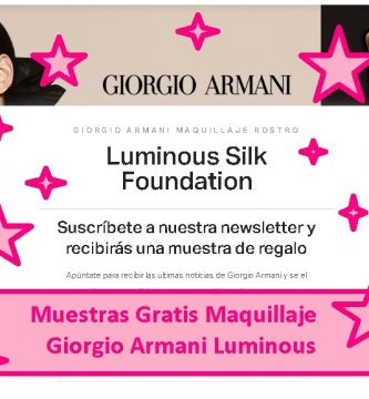 muestras gratis maquillaje Giorgio Armani