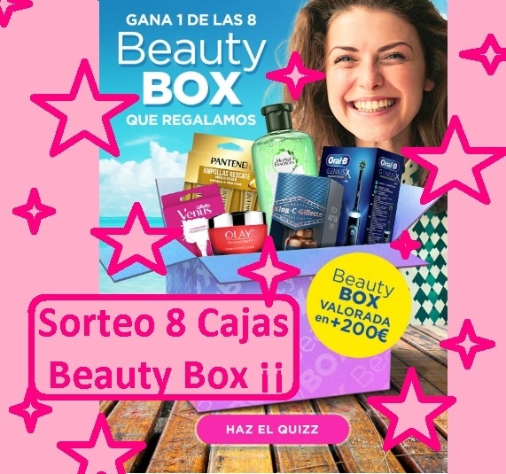 sorteo 8 cajas belleza beauty box