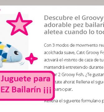 sorteo catit cat juguete para gatos Pez Bailarín