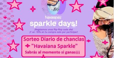 sorteo chanclas havaianas sparkle ¡Sabrás al momento si has ganado¡