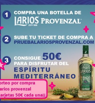 sorteo larios provenza