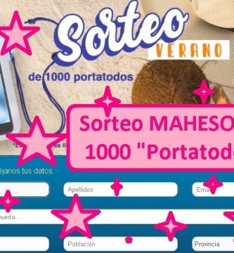 sorteo maheso 1000 portatodo