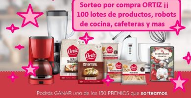 sorteo por compra ortiz ¡150 premios en juego¡