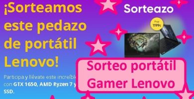 sorteo portátil gamer lenovo