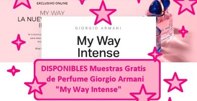 Consigue una muestra gratis del perfume My Way de Giorgio Armani -  Buscamuestrasgratis.es