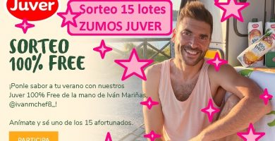 SORTEO 15 LOTES ZUMOS JUVER