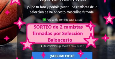 SORTEO CAMISETAS SELECCION BALONCESTO
