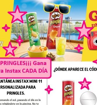 SORTEO PRINGLES GANA UNA CÁMARA INSTAX CADA DÍA