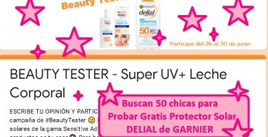 probar gratis protector solar delial
