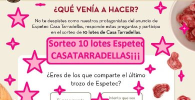 sorteo 10 lotes espetec de casatarradellas