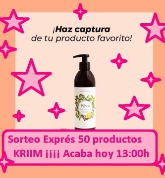 sorteo 50 productos Kriimco
