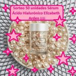 sorteo 50 unidades sérum ácido hialurónico elizabeth arden
