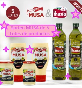 sorteo la uténtica musa de 5 lotes de productos