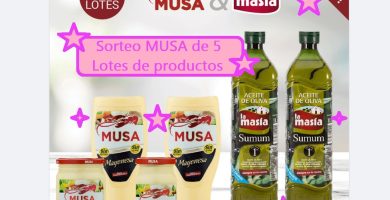 sorteo la uténtica musa de 5 lotes de productos