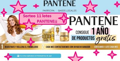 SORTEO 11 LOTES PANTENE