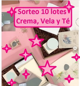 sorteo 10 lotes de productos crema, vela y té de MIINSCOSMETICS