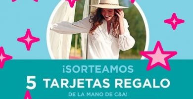 sorteo 5 tarjetas regalo por valor de 50€ para C&A
